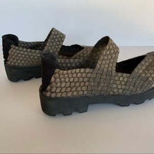 Bernie Mev woven shoes